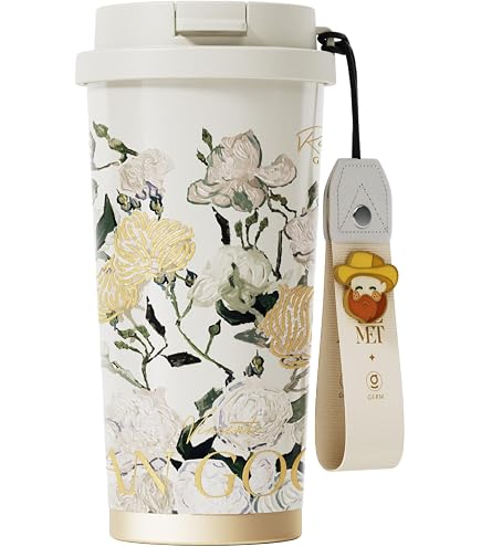 Amazon.co.jp: GERM お花 チタンストロータンブラー丨500ml 真空断熱