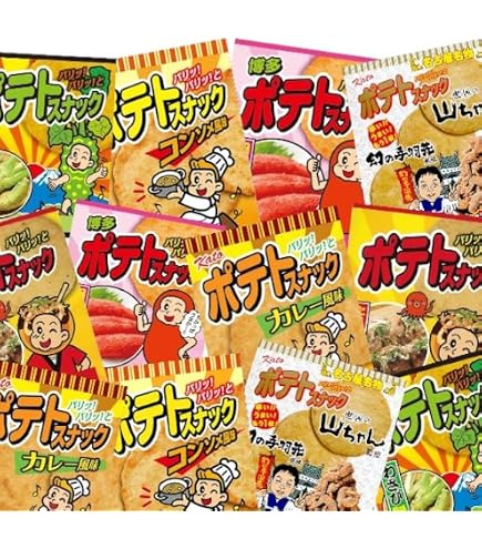 Amazon.co.jp: Kato Seika Potato Snack (Consommé Flavor) 3 Sheets
