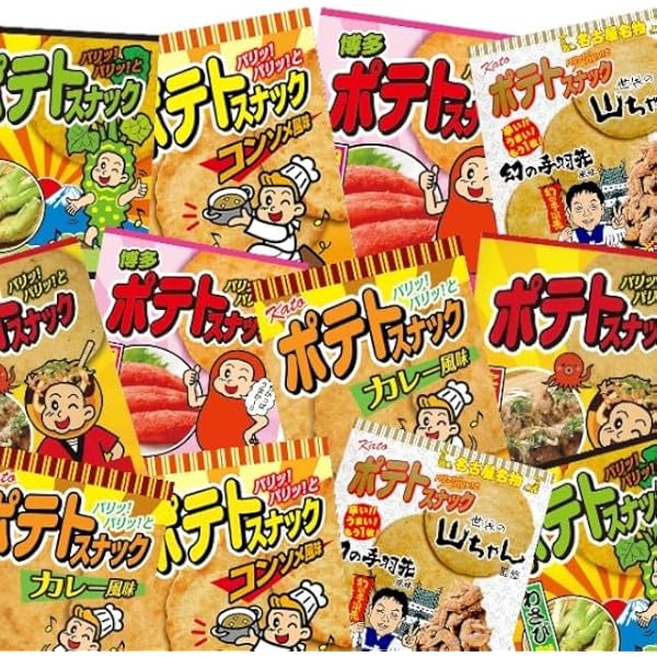 Amazon.co.jp: ポテトスナック 【世界の山ちゃん】幻の手羽先風味 3枚