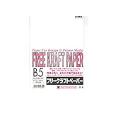 SAKAEテクニカルペーパー フリークラフトペーパー B5 100枚 ホワイト FK-B5-WK