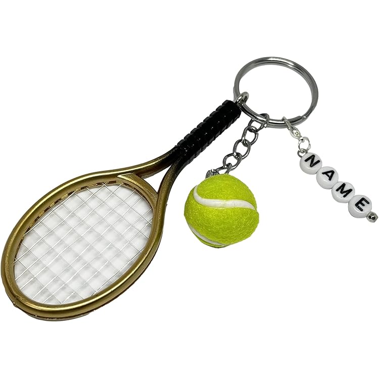 【1581】テニスプレイヤーキーホルダー ペールブルーハート型テニス部 1581】テニスプレイヤーキーホルダー ペールブルーハート型テニス部