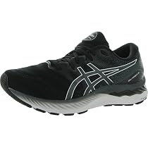 ASICS Men and Women's Gel-Nimbus 23 Running Shoes, 7M, Black/White :  Amazon.sg: Fashion