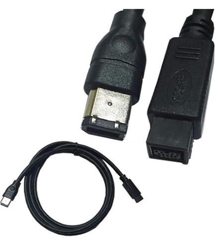 Amazon | Firewire ケーブル、Firewire 800/400ケーブル 9ピン オス