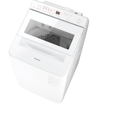 Amazon | パナソニック 全自動洗濯機 8kg NA-FA8K5-W ホワイト 液体