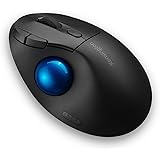 Kensington 【Amazon.co.jp限定】ケンジントン Pro Fit🄬 Ergo TB450 ワイヤレストラックボール 無線 特許取得ボール取り出しボタン Bluetooth@Low Energy 機能ボタン7個 電池寿命最大24ケ月