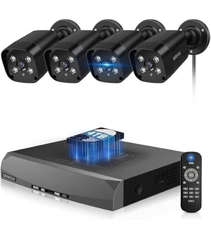 Amazon.co.jp: フルHD 防犯カメラ セット 210万画素 暗視 防水 電動