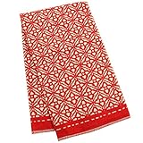 DAVIDFUSSENEGGER　トドラーブランケット（70×90cm）　マイクロパターン　レッド