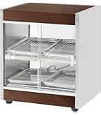 Amazon.co.jp: 業務用ホットショーケース 木目調 PRO-6WSE (ダーク