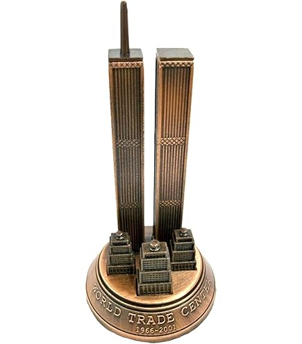 Amazon.co.jp: COHEALI ワールドトレードセンター 像 メタル