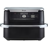 Ninja XXXL FlexDrawer Air Fryer, 10.4L Extra Large Drawer with Removable Divider, Dual Zone Technology, 7 Functions, Non Stic