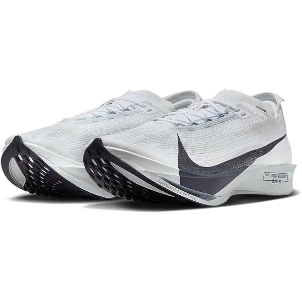 Amazon | Nike Flyknit Streak ランニングシューズ ブラック ホワイト