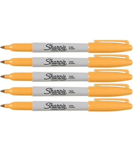 Sharpie Ultra Fine Point Marker - Orange Ink | Fine Line Permanent Marker | Ambidextrous Design | Vibrant, Quick-Drying - View #8
