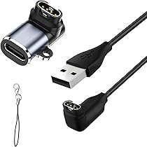 Amazon.co.jp: ガーミン用充電ケーブル 1m L字型 と USB Type-C