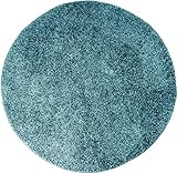 HOPPL(ホップル) ラグ ブルー 円形1m