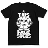 コスパ COSPA ポプテピピック SUCKS Tシャツ ブラック Sサイズ