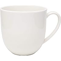 TAMAKI マグカップ フォルテモア ホワイト 直径8.6×高さ8.5cm 320ml 電子レンジ・食洗機・オーブン対応 軽量強化磁器 T-661970