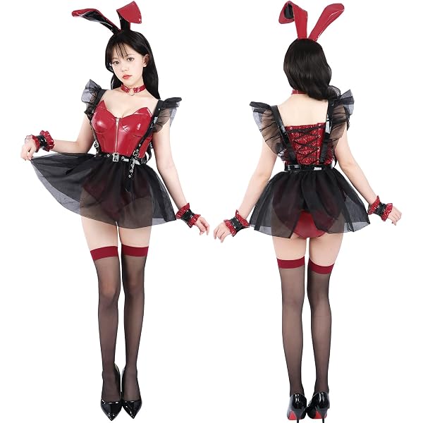 Amazon.co.jp: [Malymoon] コスプレ イースター バニーガール デニム