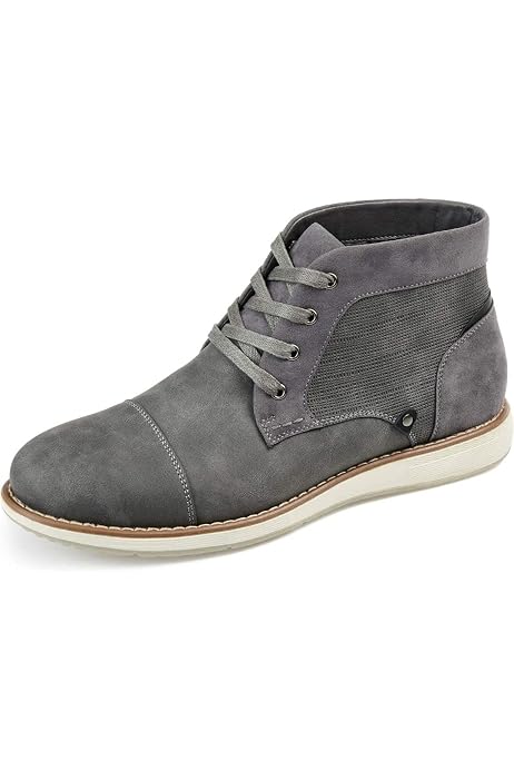 Bottines Chukka Jack & Jones - Cuir Brandy & Daim | Style Décontracté Intemporel