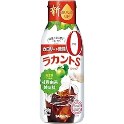 Amazon.co.jp: サラヤ ラカントS シロップ 280g×4本入 : 食品・飲料・お酒