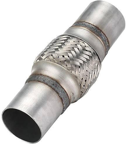 2" X 8" Heavy Duty Stainless Steel Exhaust Flex Pipe – For RK7534, 2-Ply Construction