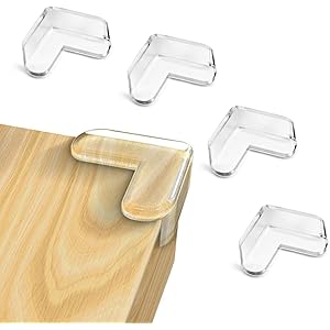 コーナークッション コーナーガード クリア 安全PVC 赤ちゃん子供ケガ防止 家具の角を保護 赤ちゃん かど ガード 安…