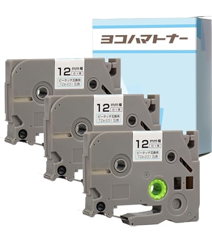 Amazon | ブラザー用 ピータッチ 互換 テープ TZe-765 ラベル