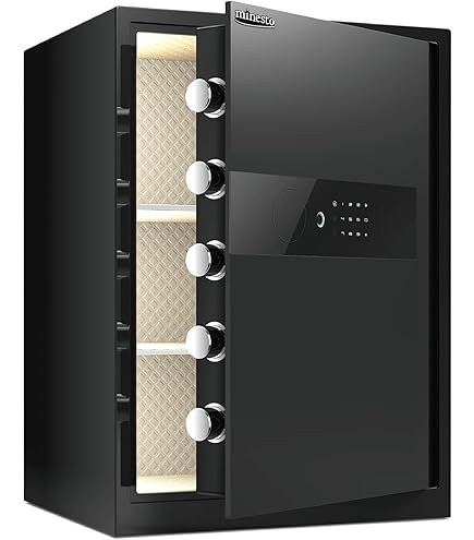 金庫 75L Amazon.co.jp: 75L 超大型 指紋認証 金庫 固定可能 家庭用 日本