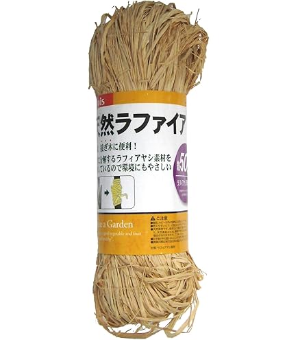 Amazon.co.jp: 大地農園 天然素材 ラフィアファイバー (50g入り