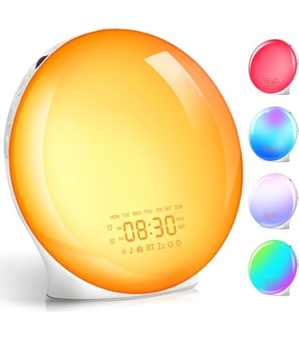 Amazon.co.jp: 光目覚まし時計 inti SQUARE(インティ スクエア