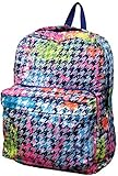 iscream Girls' 'Houndstooth' Classic Backpack [並行輸入品]