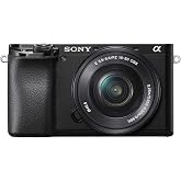 SONY(ソニー) ミラーレス一眼 α6100 パワーズームレンズキット ブラック ILCE-6100L B SONY(ソニー) ミラーレス一眼 α6100 ボディ ブラック ILCE-6100 B 秒間11枚連写 リアルタイム瞳AF