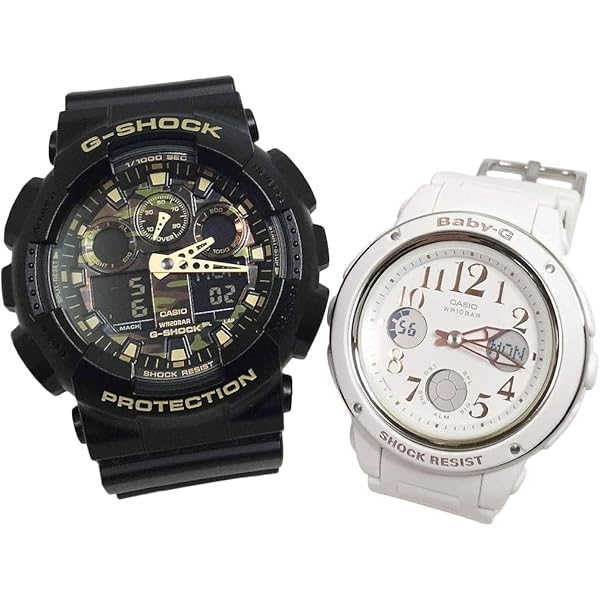 Amazon.co.jp: カシオCASIO 腕時計 G-SHOCK&BABY-G ペアウォッチ 純正