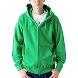 [ティーシャツドットエスティー] パーカー 無地 裏パイル ジップアップ 10.0oz メンズ (S,M,L,XL,2XL,3XL,4XL,5XL)