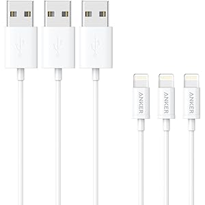 【3本セット】Anker プレミアム ライトニングケーブル MFi認証 iPhone 12 / 12 Pro / 11…