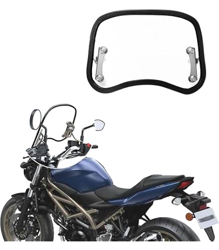 Amazon | For SV650X SV650 X 2017-2025 オートバイのフロントガラス