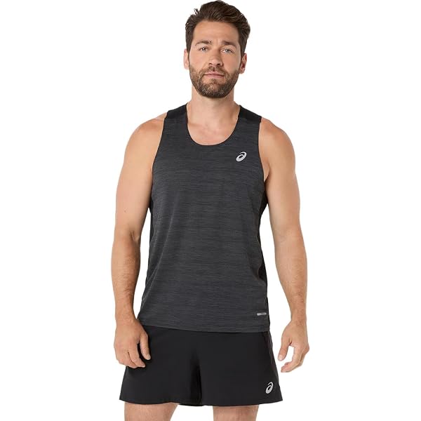 Amazon.co.jp: ASICS メンズ レース シングレット, パフォーマンス
