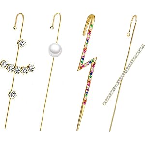 石歩理 耳ラップクローラーフックイヤリング ジュエリー付き耳針 イヤリング ピアス ラックピアス イヤーフックピアス 女…