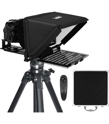 Amazon.co.jp: Desview T12S テレプロンプター 12インチ アルミニウム