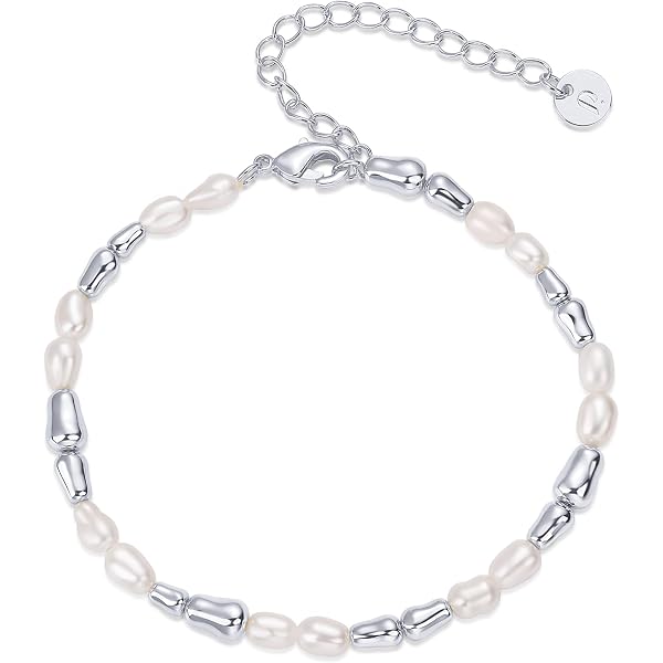 thumbnail image 2 of PAVOI 14K Gold Plated Charm Anklet For Women - 9 Inch Dainty Evil Eye Star Pearl Adjustable Anklet 2 of 11