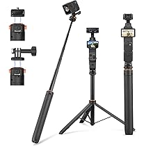 Amazon | 162CM 自撮り三脚スタンド アクションカメラ用 クイック