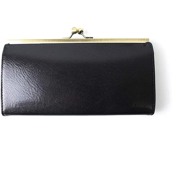 Amazon | [スタイル オンバッグ] 長財布 がま口 メンズ レディース 革