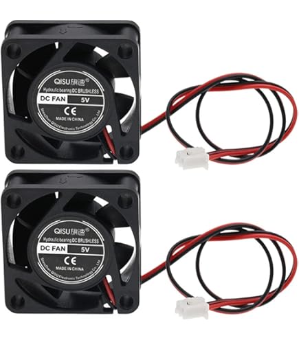 ☆4020 5V DC コンピュータ CPU クーラーミニ冷却ファン 2個 4020 5V 12V 24V DC コンピュータ CPU クーラーミニ冷却ファン 40