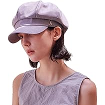 Amazon | VA Stud Newsboy Cap Gray | キャスケット・ハンチング
