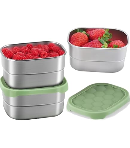 Tefal MasterSeal Contenitore In Acciaio Inox 304 – Ermetico, Adatto Al Congelatore E Lavastoviglie