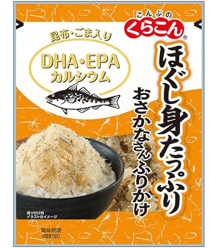 Amazon.co.jp: くらこん おさかなさんふりかけ たら 25g×10袋入 : 食品