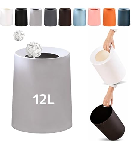 Amazon｜リス HOME&HOME 棚下で使える ペダルダストボックス 45L