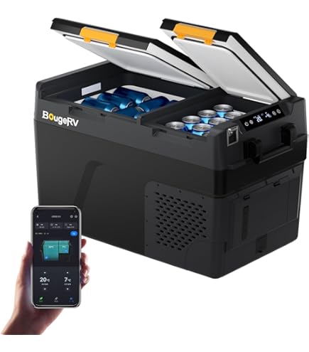 Amazon.co.jp: SAMONIC 車載冷蔵庫専用バッテリー 15600mAh大容量 充電