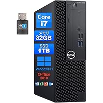 【中古品】　初期化済　Dell OptiPlex 3050 DELL Dell OptiPlex 3050 SFF 第7世代 Core i5 メモリ8GB 新品