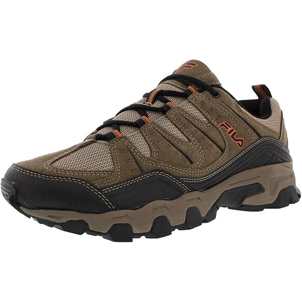 fila exhibition 5 trail mens walking shoes