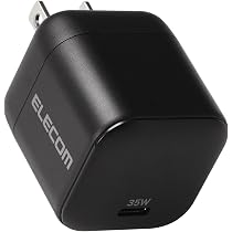 Amazon | エレコム 充電器 35W Type-C 1ポート USB PD対応 スイング式